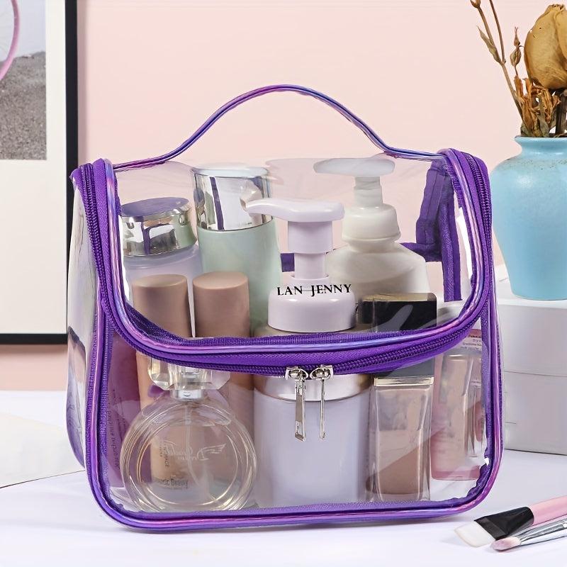 Transparent Makeup Handbag Lightweight Versatile Toiletry Wash Bag