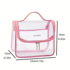 Transparent Makeup Handbag Lightweight Versatile Toiletry Wash Bag