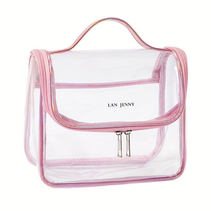 Transparent Makeup Handbag Lightweight Versatile Toiletry Wash Bag