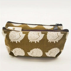 Portable Travel Casual Storage Bag Pattern Cosmetic Bag With Zipper