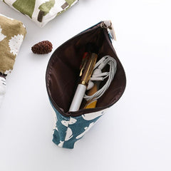 Portable Travel Casual Storage Bag Pattern Cosmetic Bag With Zipper