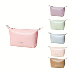 Large Capacity Cosmetic Bag Zipper Toiletry Wash Pouch