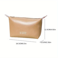 Large Capacity Cosmetic Bag Zipper Toiletry Wash Pouch