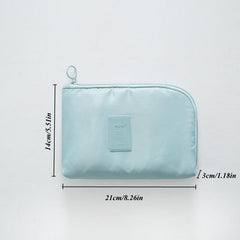 Portable Storage Zipper Bag Travel Organizer Pouch