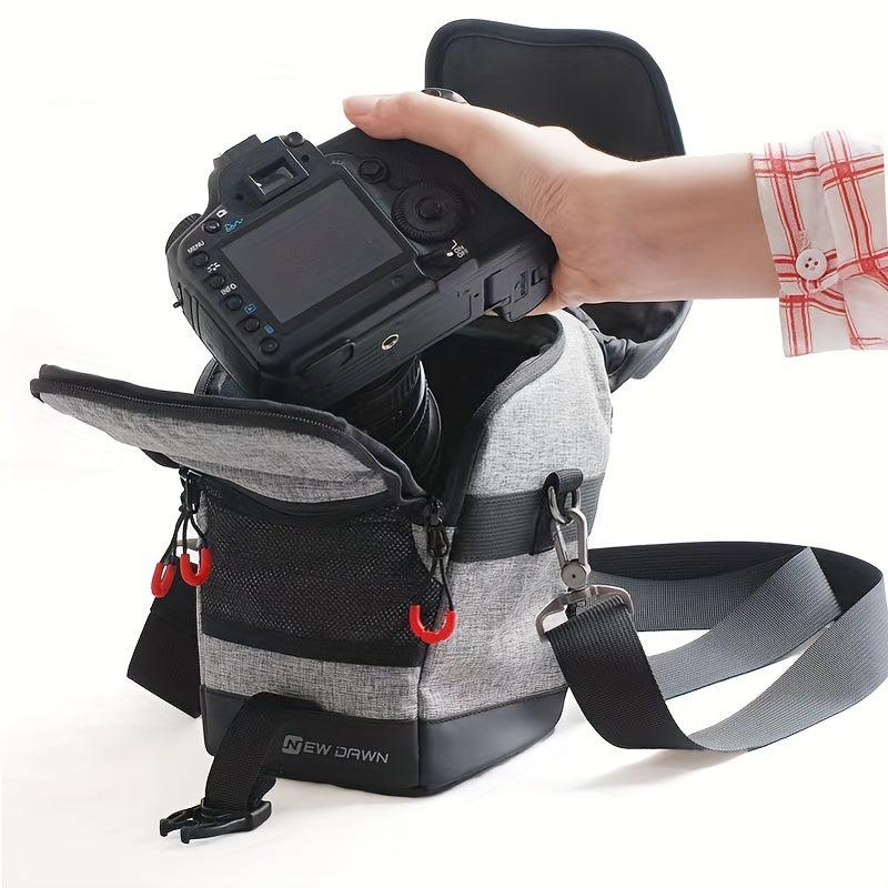 Lightweight SLR Camera Shoulder Bag Nylon Small Crossbody Bag