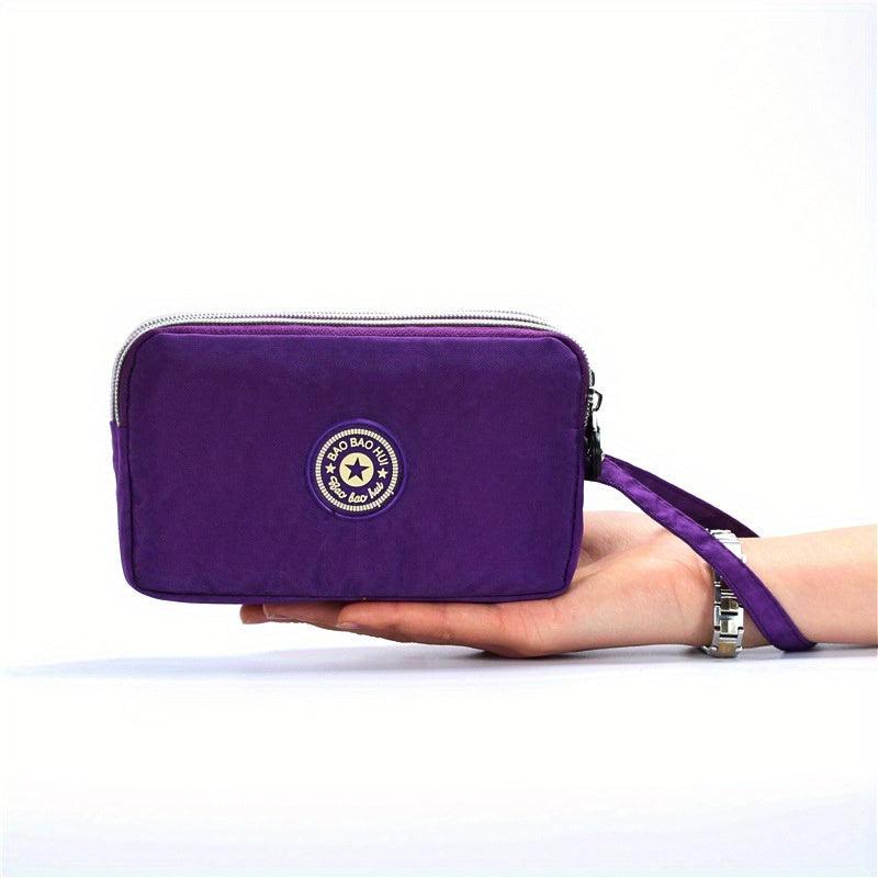 Minimalist Casual Zipper Wallet Coin Purse Women's Large Capacity Purse