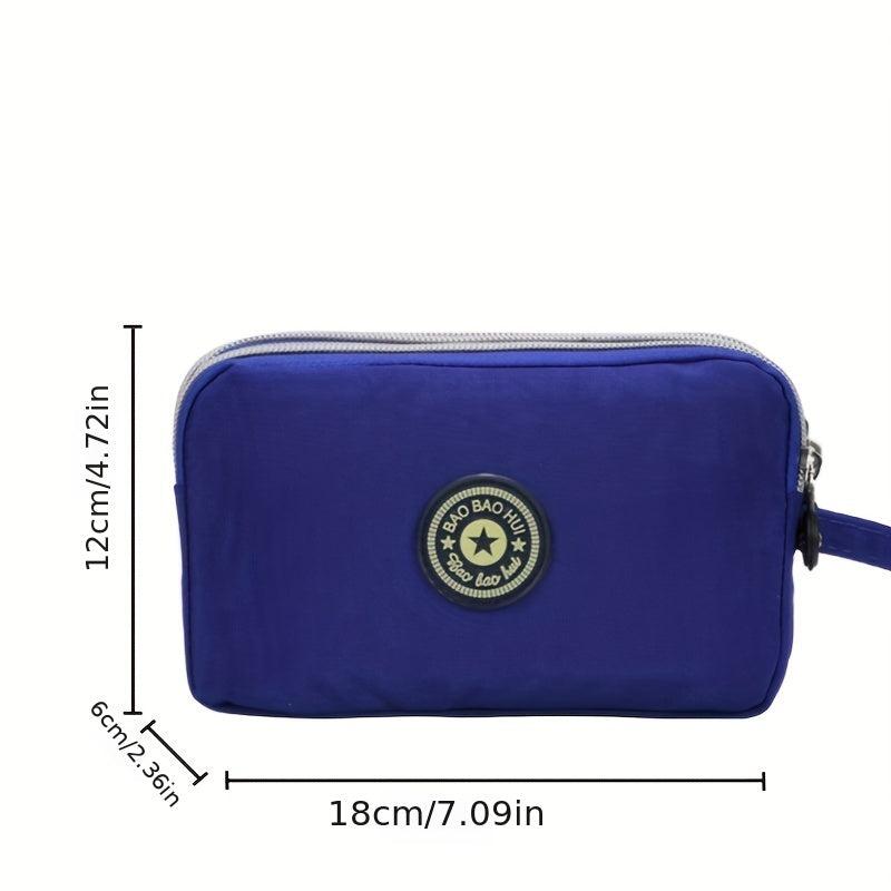 Minimalist Casual Zipper Wallet Coin Purse Women's Large Capacity Purse