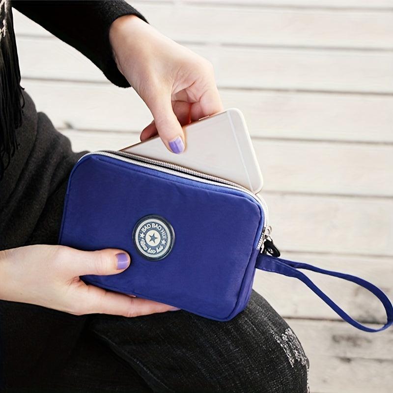 Minimalist Casual Zipper Wallet Coin Purse Women's Large Capacity Purse