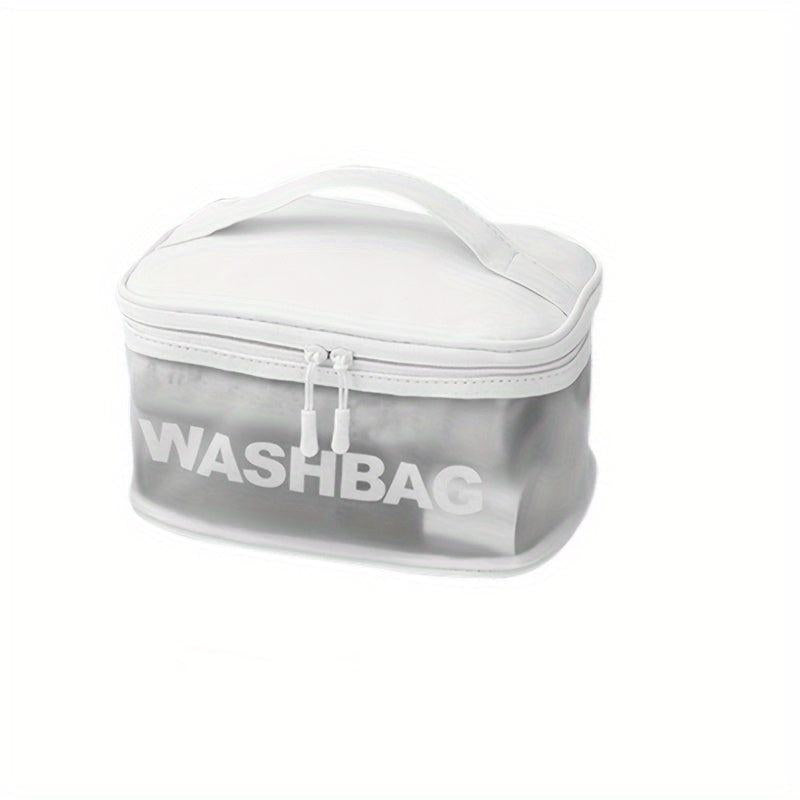 Large Capacity Transparent Cosmetic Bag Travel Waterproof Storage