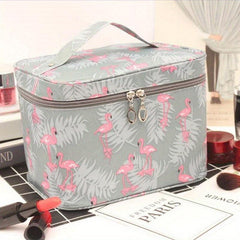 Large Capacity Cosmetic Bag Zipper Makeup Organizer Toiletry Wash Bag