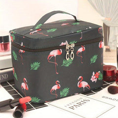 Large Capacity Cosmetic Bag Zipper Makeup Organizer Toiletry Wash Bag