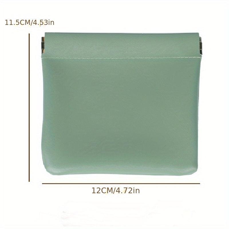 Mini Minimalist Coin Purse Clutch Wallet Lightweight Earphone Bag