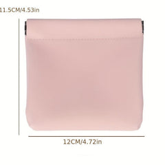Mini Minimalist Coin Purse Clutch Wallet Lightweight Earphone Bag
