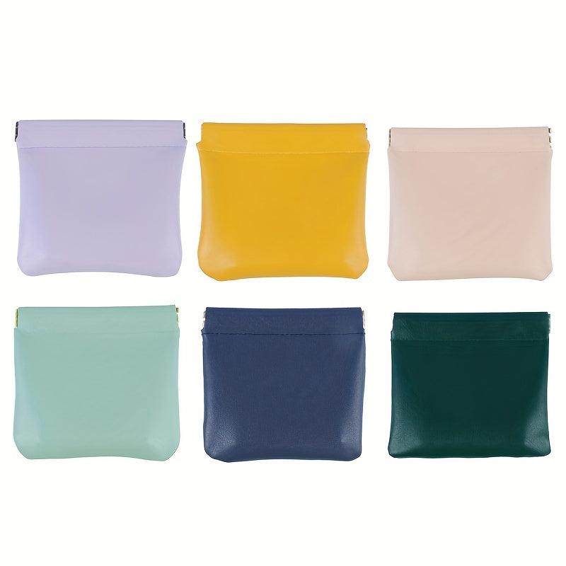 Mini Minimalist Coin Purse Clutch Wallet Lightweight Earphone Bag