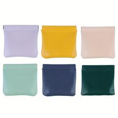 Mini Minimalist Coin Purse Clutch Wallet Lightweight Earphone Bag