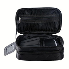 Double Layer Cosmetic Handbag Lightweight Travel Storage Bag