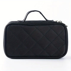 Double Layer Cosmetic Handbag Lightweight Travel Storage Bag