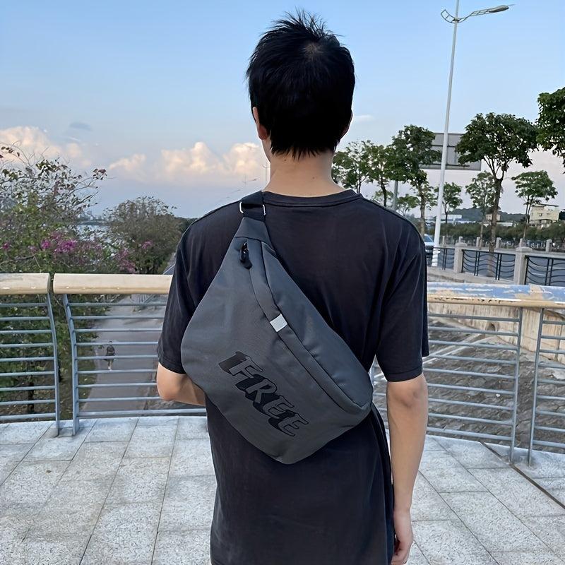 Casual Large Capacity Crossbody Bag Outdoor Messenger Bag