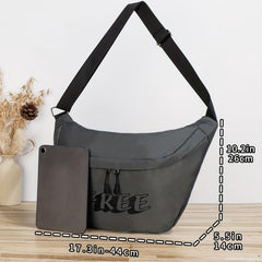 Casual Large Capacity Crossbody Bag Outdoor Messenger Bag