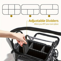 Transparent Makeup Organizer Waterproof Toiletry Wash Bag