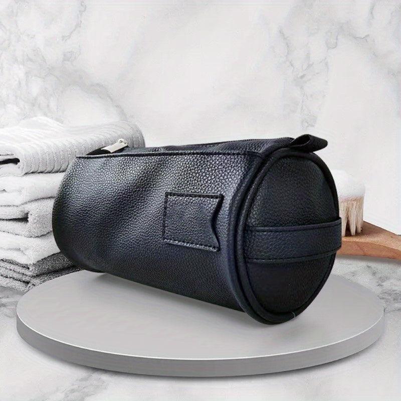 Waterproof Cylinder Storage Bag Barrel Toiletry Makeup Bag
