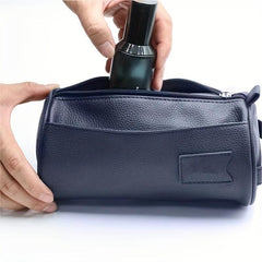 Waterproof Cylinder Storage Bag Barrel Toiletry Makeup Bag