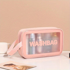 Makeup Zipper Bag Waterproof Cosmetic Bag Toiletry Wash Bag