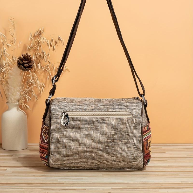 Handcraft Braided Adjustable Strap Shoulder Crossbody Bag