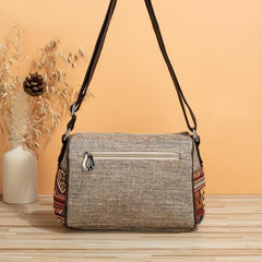 Handcraft Braided Adjustable Strap Shoulder Crossbody Bag