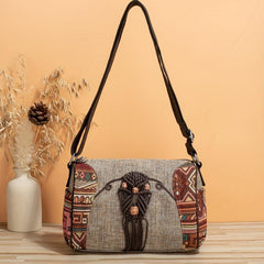 Handcraft Braided Adjustable Strap Shoulder Crossbody Bag