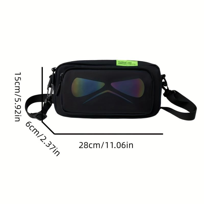 Reflective Sports Square Bag for Outdoor Activities