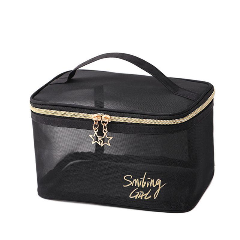 Portable Mess Cosmetic Storage Bag Lightweight Toiletry Wash Bag