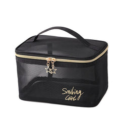 Portable Mess Cosmetic Storage Bag Lightweight Toiletry Wash Bag
