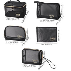 Portable Mess Cosmetic Storage Bag Lightweight Toiletry Wash Bag
