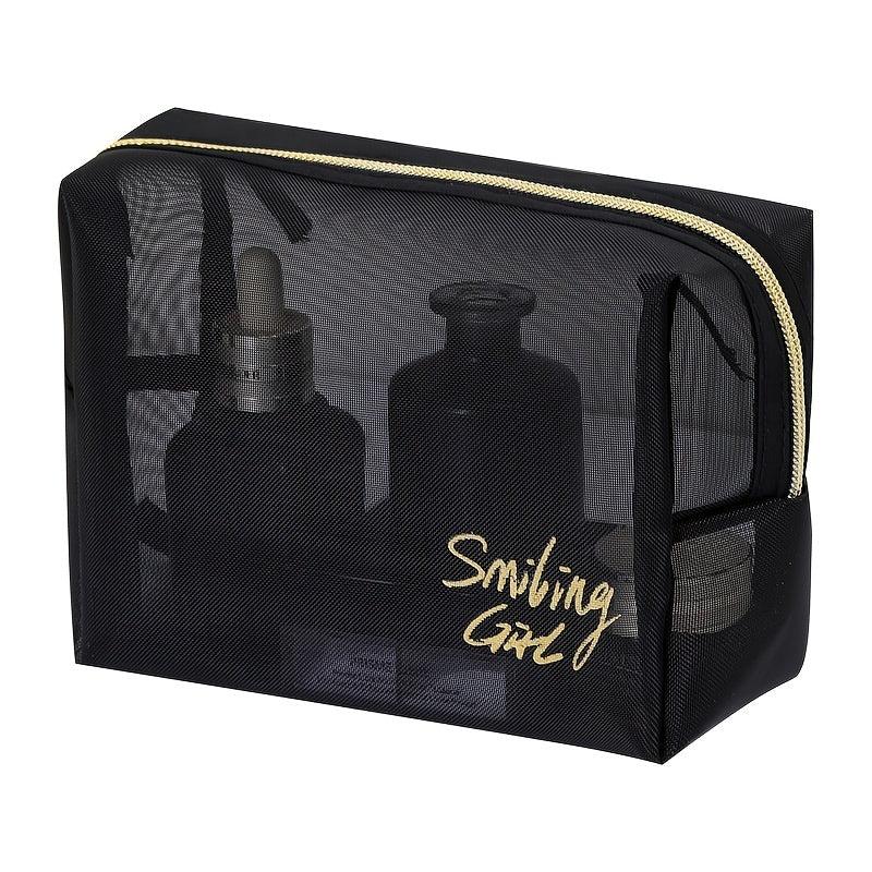 Portable Mess Cosmetic Storage Bag Lightweight Toiletry Wash Bag