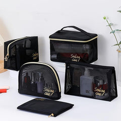Portable Mess Cosmetic Storage Bag Lightweight Toiletry Wash Bag