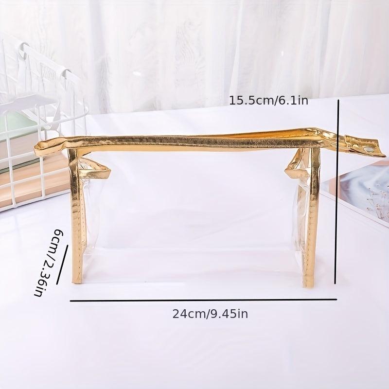 Clear Cosmetic Bag Travel Toiletry Zipper Makeup Storage Case