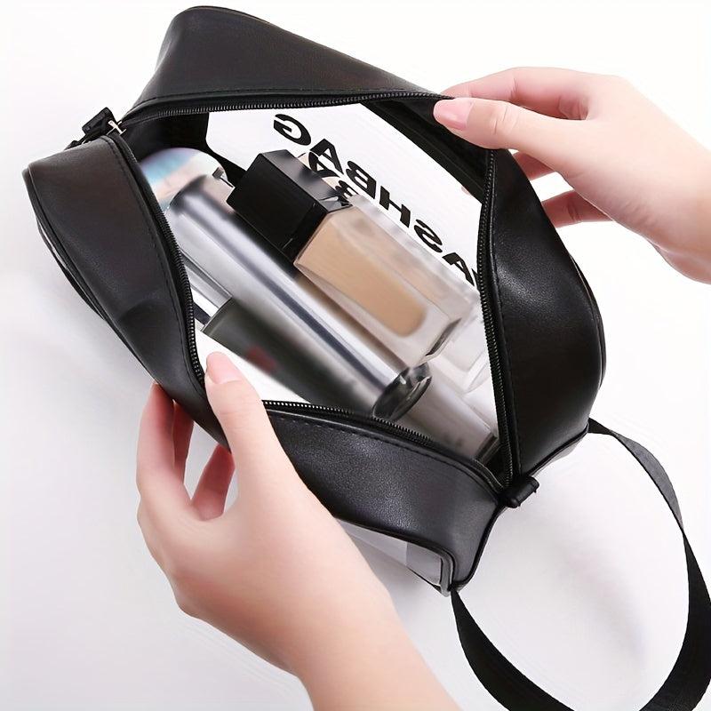 Large Capacity Cosmetic Handbag Toiletry Wash Bag Makeup Bag