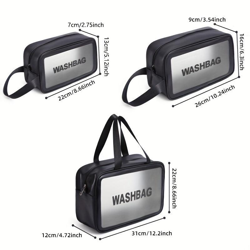 Large Capacity Cosmetic Handbag Toiletry Wash Bag Makeup Bag