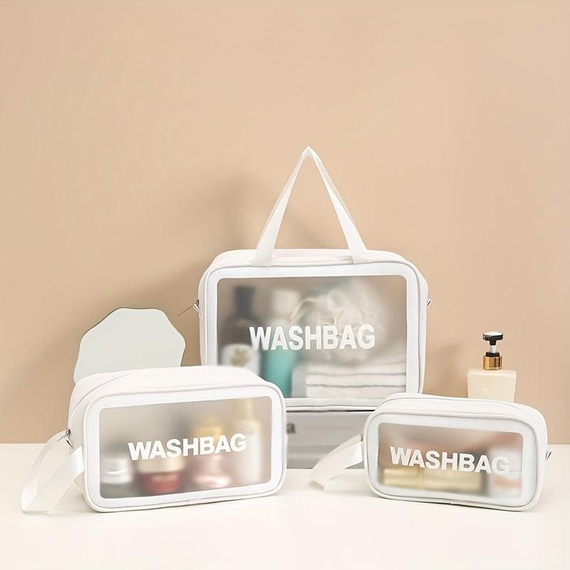 Large Capacity Cosmetic Handbag Toiletry Wash Bag Makeup Bag