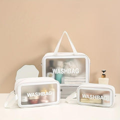 Large Capacity Cosmetic Handbag Toiletry Wash Bag Makeup Bag