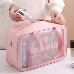 Large Capacity Cosmetic Handbag Toiletry Wash Bag Makeup Bag