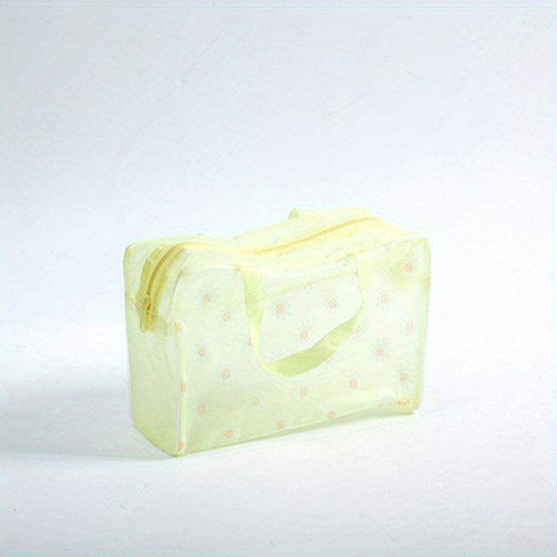 Transparent PVC Cosmetics Storage Bag Portable Makeup Pouch Toiletry Organizer