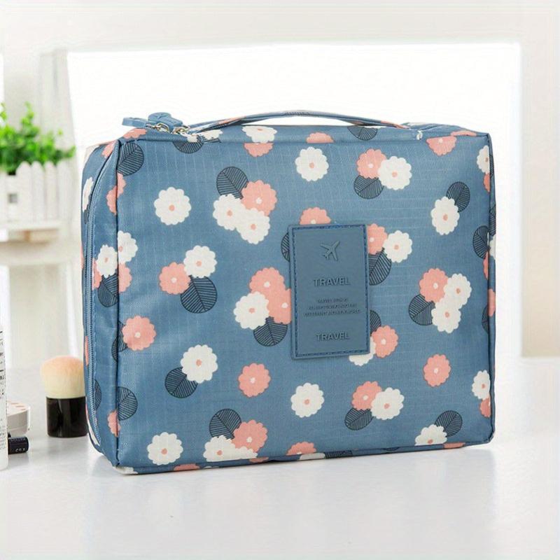 Portable Travel Cosmetics Bag for Women's Makeup Organizer