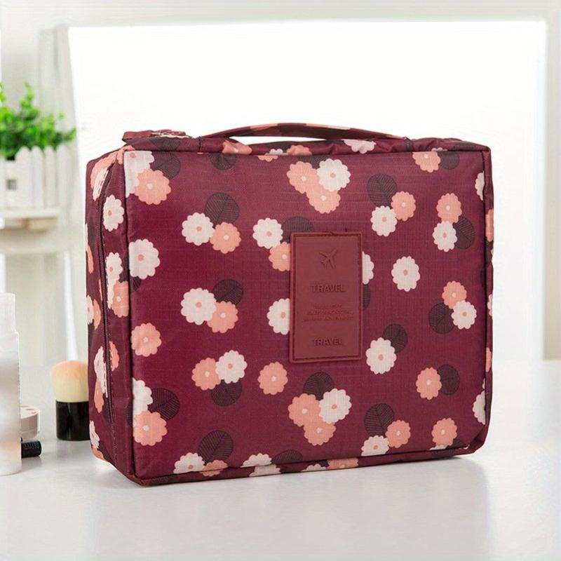 Portable Travel Cosmetics Bag for Women's Makeup Organizer