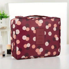 Portable Travel Cosmetics Bag for Women's Makeup Organizer