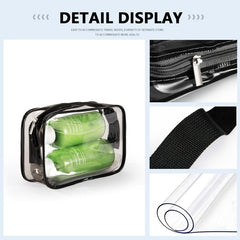 Mini Transparent Cosmetic Bag Waterproof PVC Wash Bag