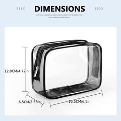 Mini Transparent Cosmetic Bag Waterproof PVC Wash Bag