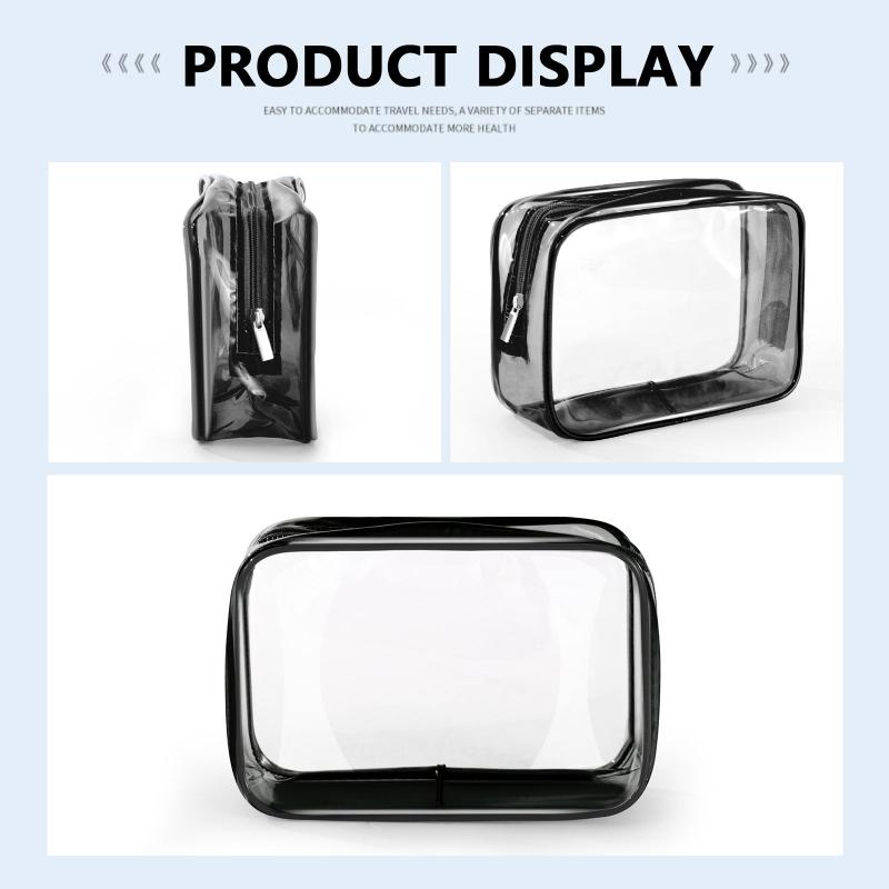 Mini Transparent Cosmetic Bag Waterproof PVC Wash Bag