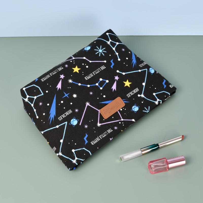 Large Travel Cosmetic Bag Portable Makeup Bag Zipper Travel Toiletry Bag